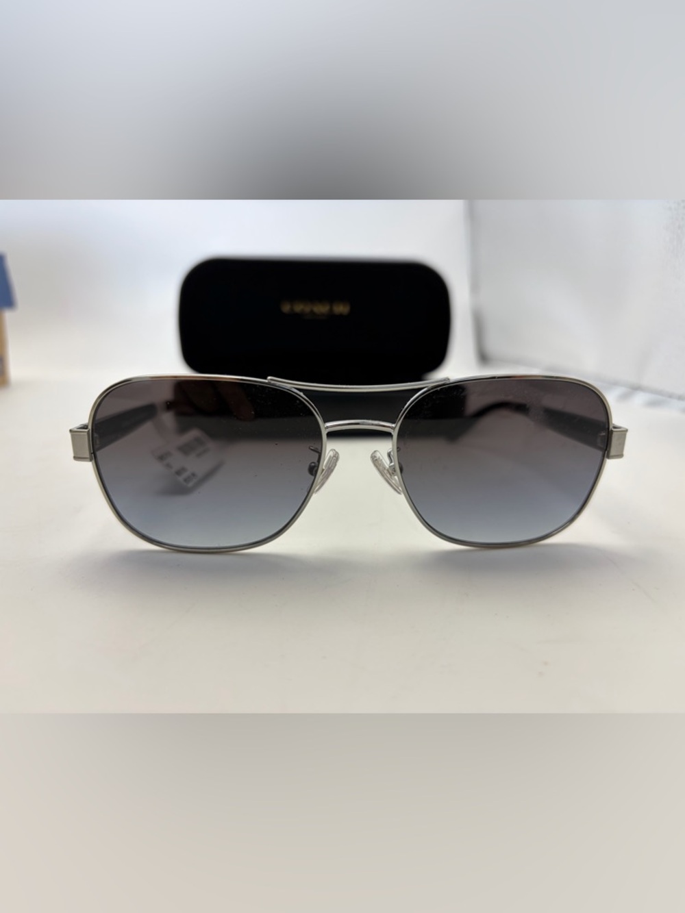 Coach Black Metal Eyewear Frame